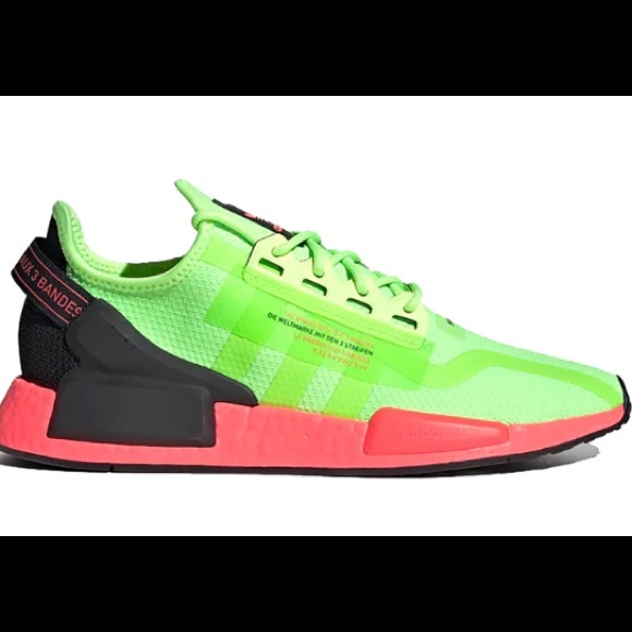 Signal Green Nmd R1 Neon Green Adidas NMD R1 V2 White Signal Green